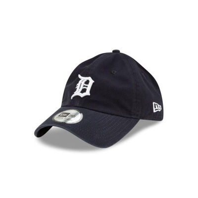 Blue Detroit Tigers Hat - New Era MLB Casual Classic Adjustable Caps USA7359826